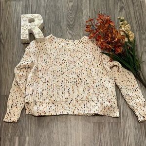 Cute MULTI-DOT COLORFUL sweater
